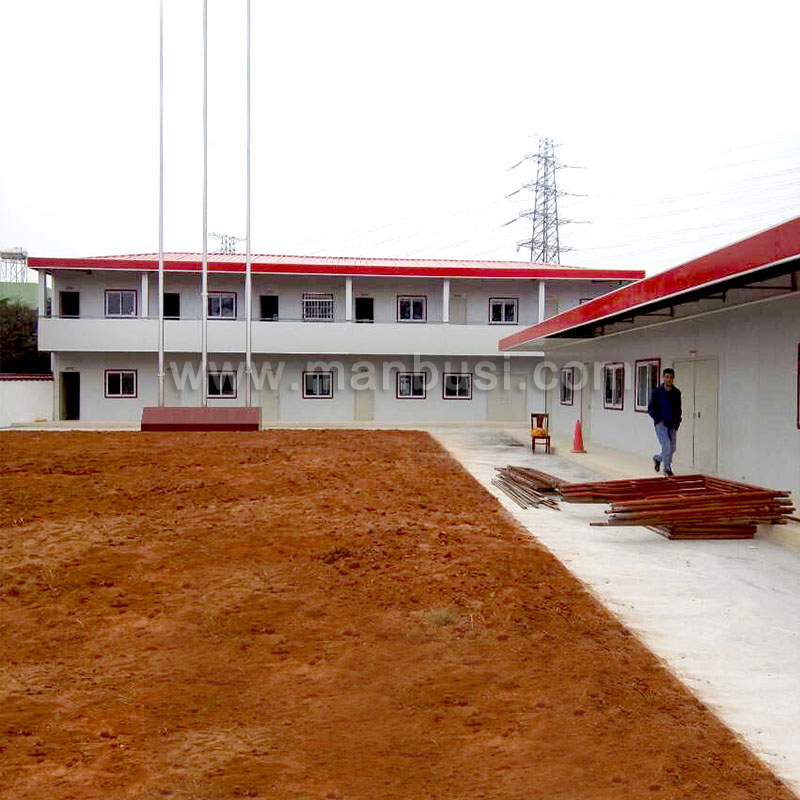 中铁大桥局四坡板房案例